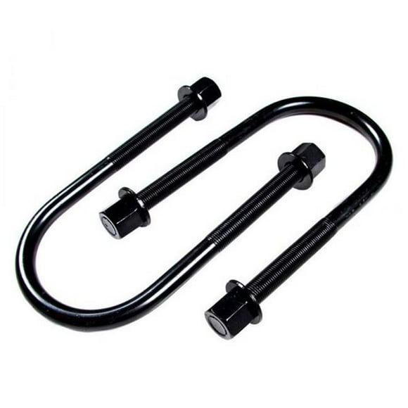 0.5 x 3 x 6.75 in. Round U Bolt Clamp with No Mount Plate&#44; Silver