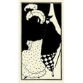 thumbnail image 2 of Beardsley, Aubrey 12x18 White Modern Wood Framed Museum Art Print Titled - Yellow Book 1894 Vol.3 - Title page, 2 of 4