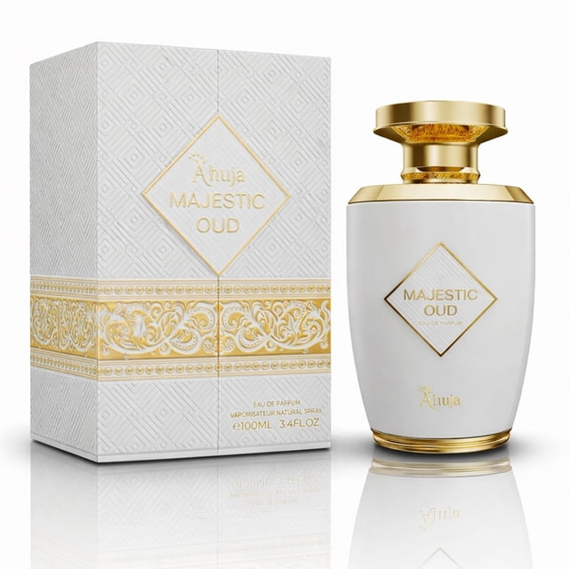 Perfume AHUJA Majestic Oud Eau De Parfum 100 ml para hombre y mujer