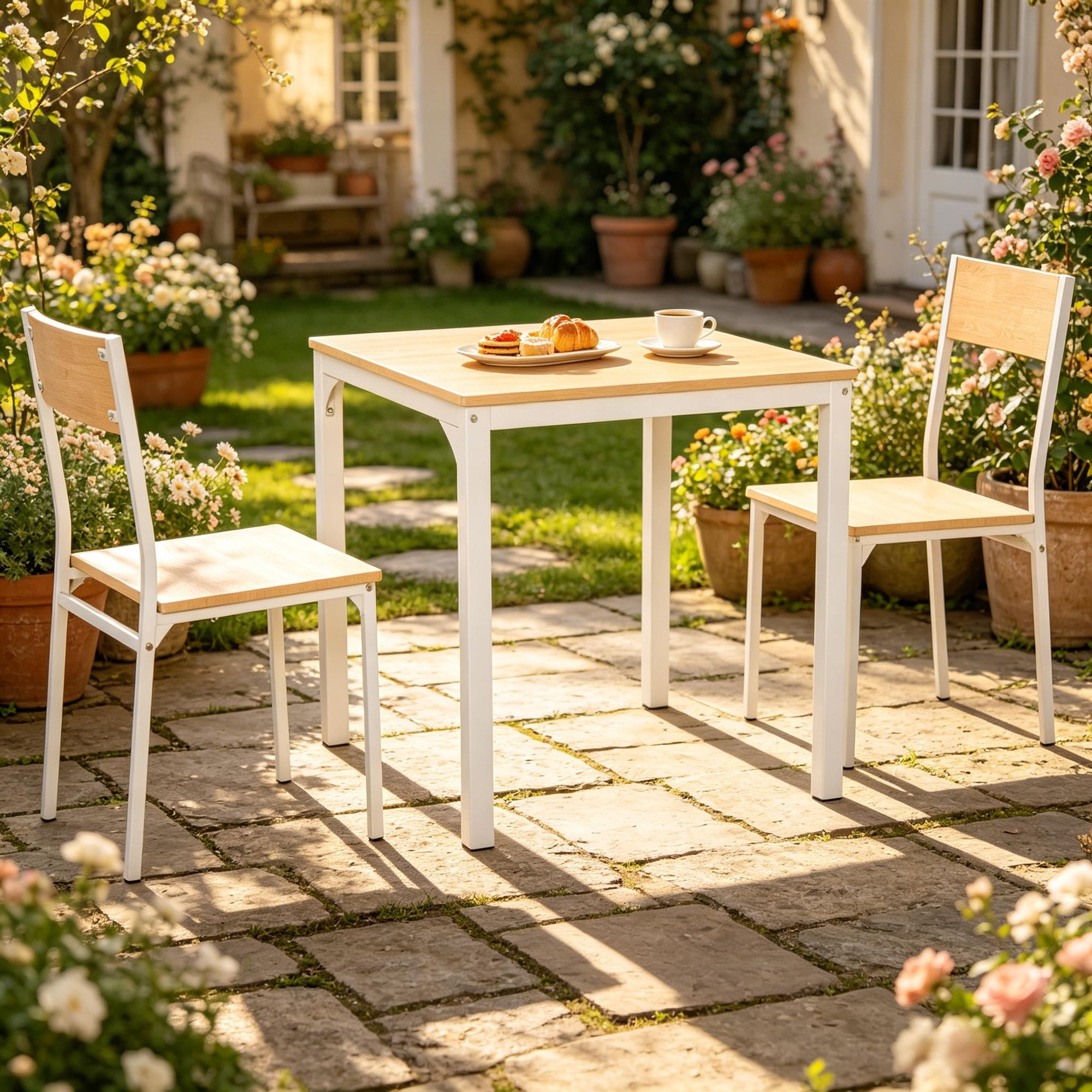 apartment conversation table and chair product