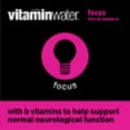thumbnail image 3 of vitaminwater focus electrolyte enhanced water, kiwi-strawberry drink, 20 fl oz-Pack Of 4, 3 of 5