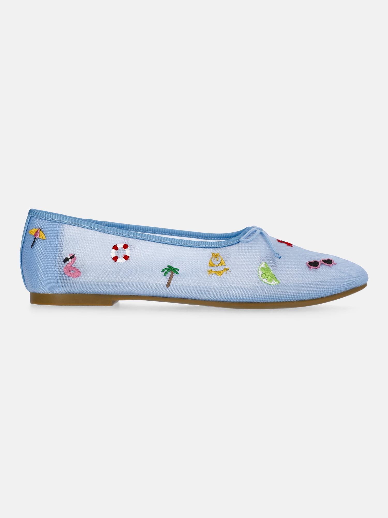 No Boundaries Women's Mesh Ballet Flats