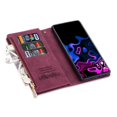 thumbnail image 5 of For Samsung Galaxy S25 Edge Wallet Case Color Splicing Leather Phone Cover with Stand - Black, 5 of 5
