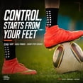 thumbnail image 6 of 4 Pairs Mens Grip Soccer Socks Non Slip Grippy Women Socks for Football Basketball Sports, 6 of 6