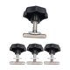 thumbnail image 4 of Tornillos de riel de bloqueo de 50 mm, piezas de plástico para automóviles, repuesto, kit de tornillos de fijación estándar para placa multiflex T5 Baoblaze Tornillos de riel de bloqueo, 4 of 8