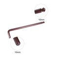 thumbnail image 3 of Unique Bargains 10mm Ball End Hex Key Wrench, L Shaped Long Arm S2 Steel Repairing Tool, Metric 2 Pack, 3 of 5