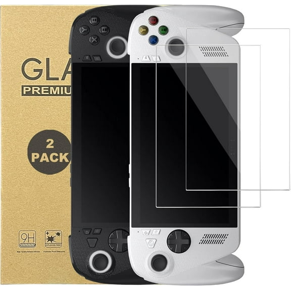 Screen Protector for Rog Xbox Ally X/Rog Xbox Ally 2025, 7 inch Tempered Film Glass Screen Protector for Gaming Handheld 9H Hardness Ultra HD Anti-Fingerprint 2 Pack