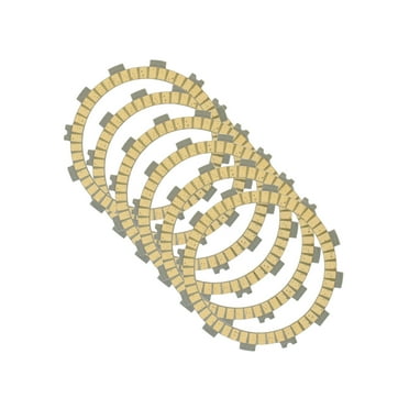 GFYSHIP Motorcycle Clutch Friction Plates Paper Based Kits For Kawasaki KZ200 1978-1979 / Kawasaki KLR250 1985-2005 / Kawasaki VN250 Eliminator 2000-2003 2005-2007