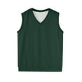 thumbnail image 5 of Fgnfyis Men's Tank Tops Sleeveless Sweater Vest Comfortable Knitted V Neck Spring Fashion Casual Wear Stylish Lightweight Top for Men Tank Top Men Dark Green_002 XL, 5 of 6