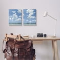 thumbnail image 2 of Stupell Industries Bright Cloudy Sky Lake Water Landscape Summer Day, 16 x 20, Design by Emma Caroline, 2 of 5