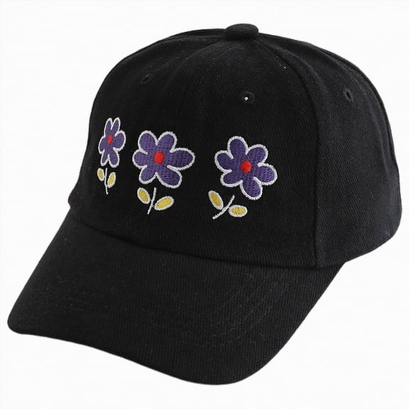 Ccpelsie Boys Girls Caps Dinosaur Embroidery Baby Baseball Caps Infant Toddler Kids Hats(Black,3-8 Years)
