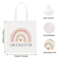 thumbnail image 2 of Bolsa de cosméticos WCGXKO Soy un hijo de Dios para maquillaje y artículos de tocador, 2 of 7