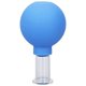 thumbnail image 1 of Ventouses de massage facial en silicone, confortables pour les soins de beauté de la peau sensible, bleu n° 2, 1 of 4