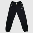 thumbnail image 3 of AGtawh Mens Zipper Pocket Casual Jogger Pants, Black, Medium, 3 of 4
