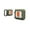 Plasma - Olive Drab, variant on UAG AirPods (4th Gen, 2024) Protective Case with Lock Plasma, Rugged Hard Shell Military Grade Protective Cover with Secure Lock Lid & Detachable Carabiner Clip, Black