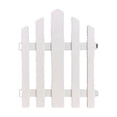 thumbnail image 2 of LHNFT White Plastic Garden Fence,Outdoor Yard Landscape Fencing Panel,for Lawn Flowerbed Borders, 2 of 6