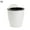 White + Black, variant on Cheers US Modern Wall Mountable Self Watering White Planter Pots