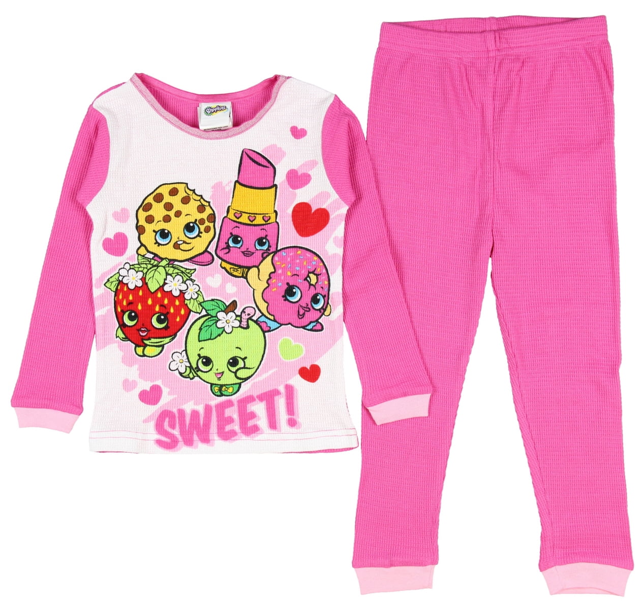 Gang "Sweet" Girls Cotton Thermal Pajamas Underwear Set