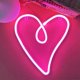 thumbnail image 1 of Love Heart Neon Light Valentine's Night Lights Gift,LED Heart Shape Neon Signs Lamp Neon Decor for Wall,Fun Light for Kids Room Decoration Powered by, 1 of 5