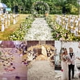 thumbnail image 4 of 1000PCS Artificial Rose Petals,Fake Flower Petals,Fake Rose Petals Decoration for Romantic Night,Wedding - gold, 4 of 5