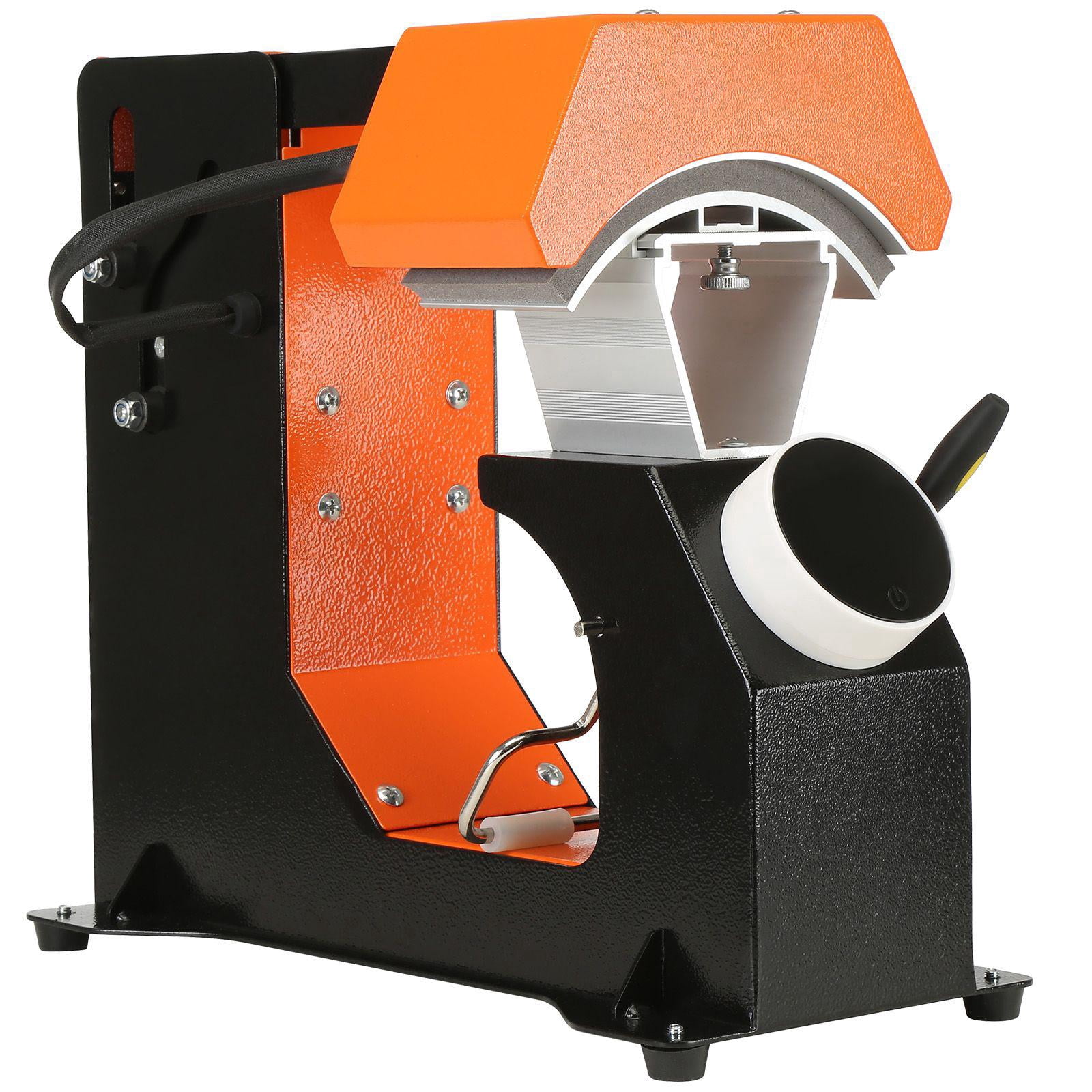 3 in 1 Automatic Hat Heat Press Machine with Interchangeable Plates 6.6x2.7 6.6x3.8 6.1x3 Inches UL Certified Digital Control Panel