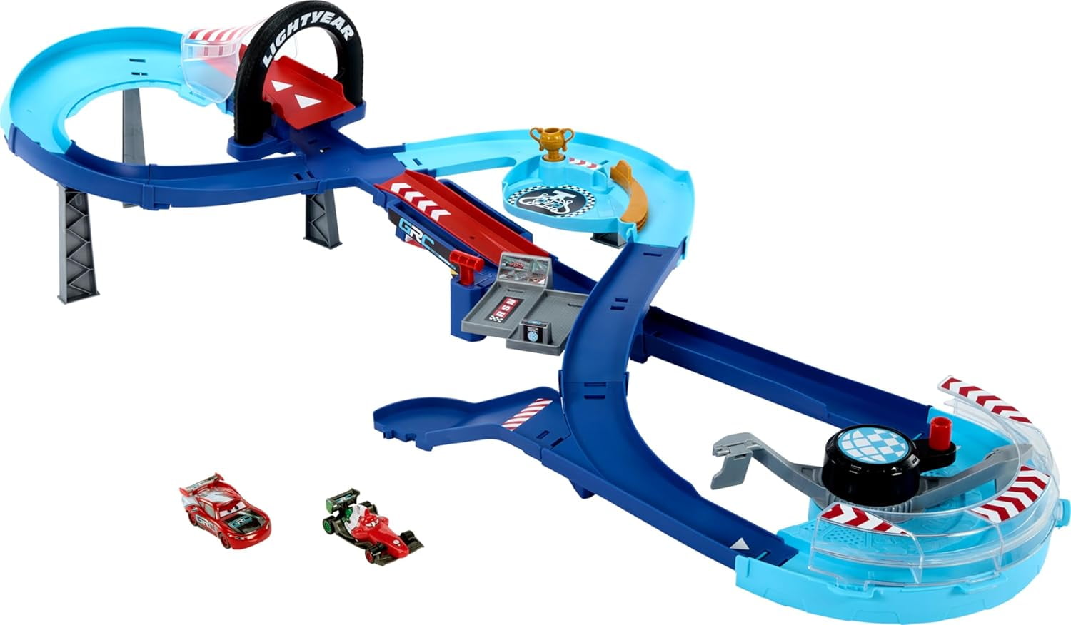 カーズ マテル GRC JUMPING RACEWAY ミニカー ピクサー 8d6a406f-7da3-48f9-b7f9-