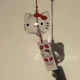 thumbnail image 2 of Carillón de viento de cristal Kawaii de Hello Kitty para colgar en forma de gota, adorno romántico para dormitorio, colgante transparente, accesorios para coche, regalo de cumpleaños, 2 of 5