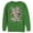 Kelly Green, variant on Men's Lost Gods Kitten Lights Sweatshirt Black X Large
