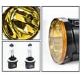 thumbnail image 4 of Fog Lights Fog Lamps w/Bulbs Assembly Left Right Yellow Lens Fit for Nissan Titan 2004-2015/Nissan Armada 2005-2007, 4 of 9