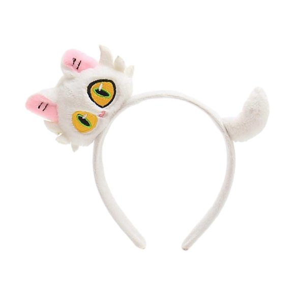 Cartoon Stuffed Cat Shape Hair Hoop Photoshoot Hair Holder Halloween Party Costume Headwear for Teenagers Women