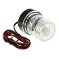 thumbnail image 2 of Luz de Popa Ancla Impermeable perfecl Bombilla LED 12V DC Plástico Negro con Lente Lúcida, 2 of 8