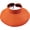 Orange, variant on Womens Trendy Sun Visor Hats Summer Adjustable UV Protection Sun Hats Packable Foldable Golf Tennis Beach Hats
