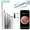White, variant on Ear Wax Removal Tool Camera - detects motiond Wireless Ear Cleaner with Camera - 1080P Otoscope with 6 Ear Spoon - Ear Ear Cleaning Kit for iPhone & Android Phones (Black)