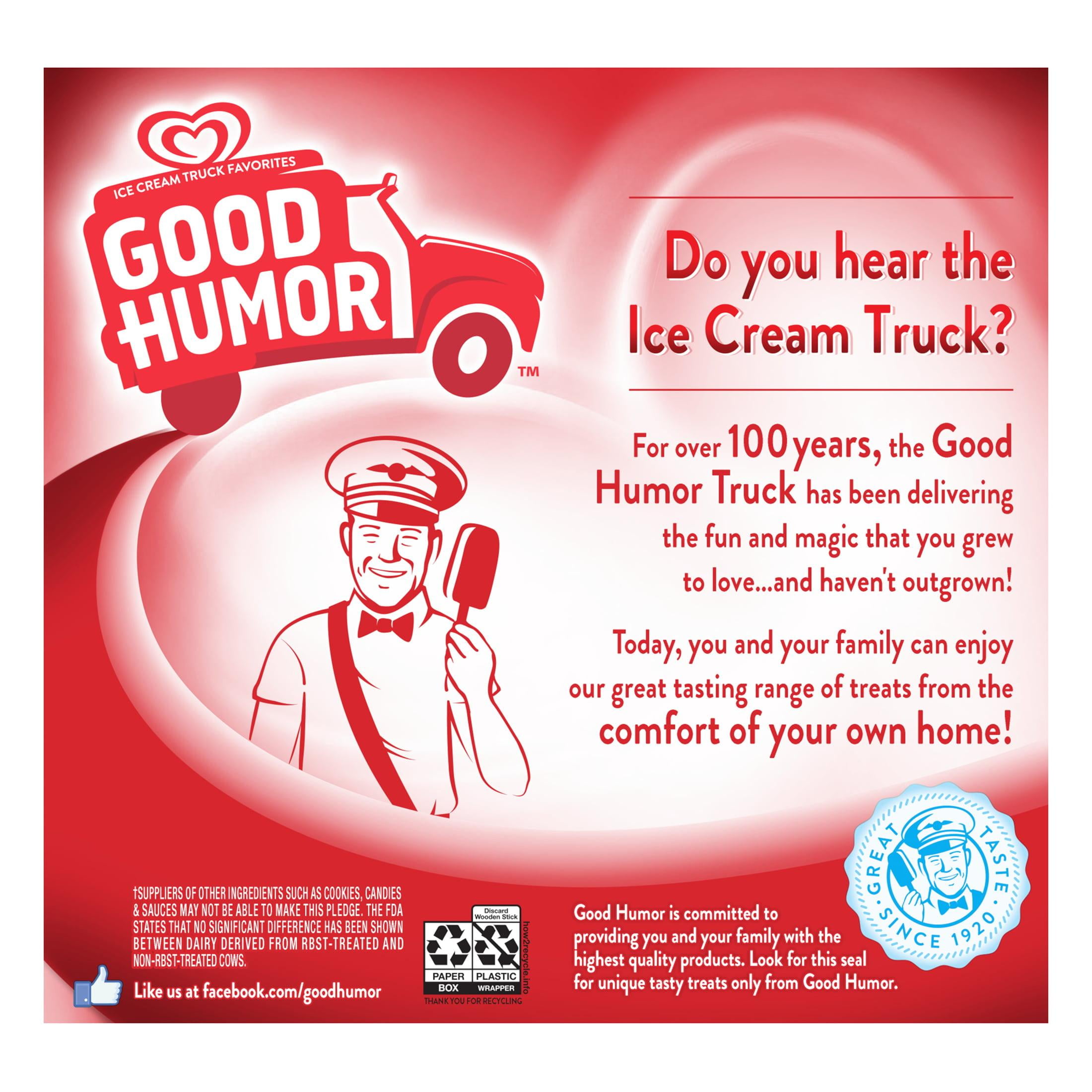 Good Humor Strawberry Shortcake Ice Cream Bars Frozen Desserts, 6 Count