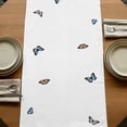 thumbnail image 5 of Table Runners 72 Inches Long Dress Scarves, Purple Flowers Farmhouse Kitchen Table Runner, Coffee Tablerunners, Spring Butterflies Lavender Daisy Botanical 16x72 Inch, 5 of 9