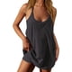 thumbnail image 1 of Vestido Moonycozy con pantalones cortos integrados, vestido de tenis atlético con pantalones cortos, vestido corto integrado, casual en verano, 1 of 7