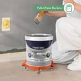 thumbnail image 7 of GARVEE 55 Gallon Drum Dolly with 5 Caster Wheels,Heavy Duty 1250LBS Load Capacity,Orange,2 Pack, 7 of 7