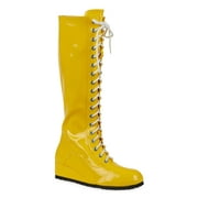 Mens Yellow Wrestling Boots