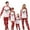 Red, variant on Yievot Family Christmas Pajamas Matching Sets 2 Piece PJ's Sleepwear Printed Long Sleeve Shirts and Plaid Pants Festival Party Sleepwear