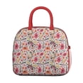 thumbnail image 2 of Flower Lunch Bag for Women Men Reusable Insulated Lunch Bags, Leakproof Cooler Food Lunch Tote Bag, Large Capacity Lunch Box for Work School Travel Picnic, 2 of 7