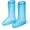 Lb, variant on KojanyuRain Shoe Covers 6pairs Reusable PVC Thickened, Zipper Water Resistant Overshoes for Outdoor Walking