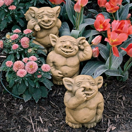 The Picc-a-Dilly Gargoyle Sculptures - Large (Set Includes: Large Bum, Ear & Nose)