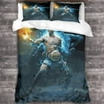 thumbnail image 2 of Ufc Bedding Set Pieces For Mma Fighters Printing Hypoallergenic Microfiber Duvet Cover With Closure, 2 of 5