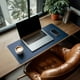 thumbnail image 3 of Ultra Thin, Waterproof Faux Leather Desk Pad Mouse Pad 47.2" x 23.6" Scratch, Stain Heat Resistant, Easy to Clean, NonSlip, Extra Large, Suede Surface, Office Desk Accessory, 3 of 4
