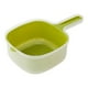 thumbnail image 2 of Colador de doble capa Colador Cesta | Tazón de Drenaje de Cocina con Mango | Polipropileno plástico | Verde beige | 24x14,5x7,2cm | Almacenamiento de filtros de agua | Diseño apilable que ahorra, 2 of 7