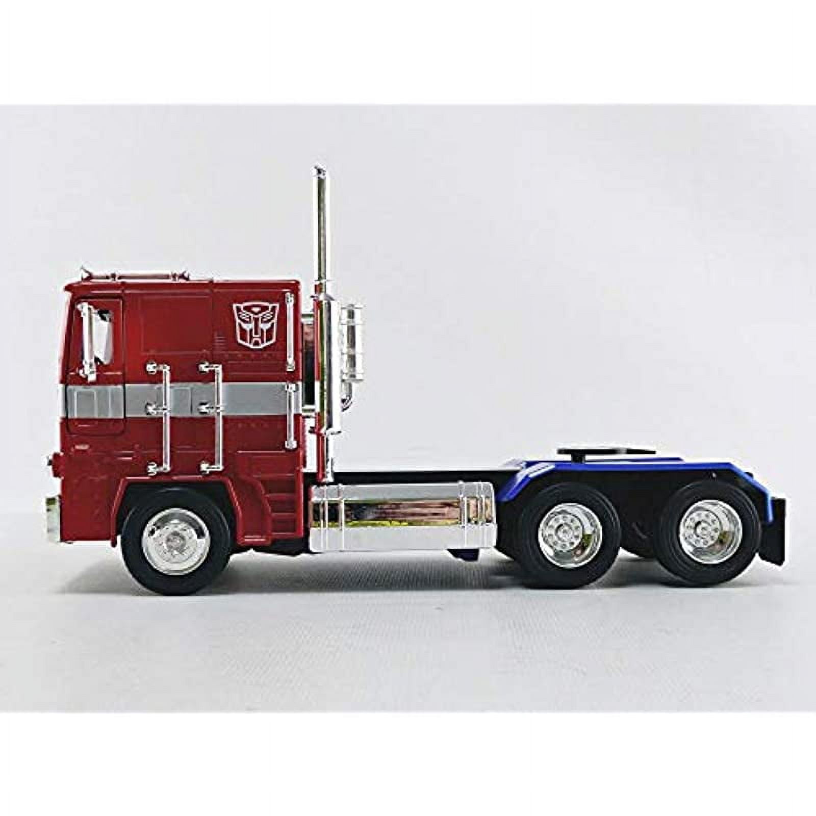Transformers G1 Optimus Prime Truck with Robot on Chassis Die-cast Car