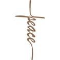 thumbnail image 2 of Peace Cross - Metal Wall Art, 2 of 6