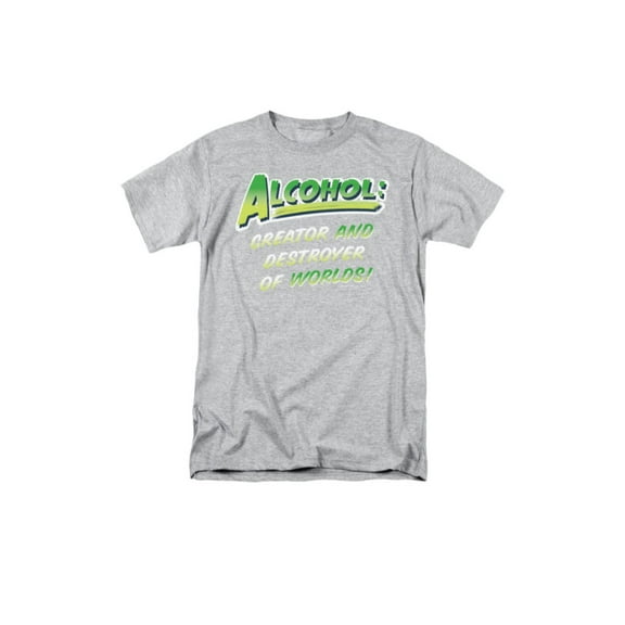 Creator & Destroyer Alcohol Drinking Humor Funny Humorous Saying Adult T-Shirt