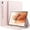 Pink Gold, variant on JETech Case for Samsung Galaxy Tab S8 Plus 2022 / S7 FE 2021 / S7 Plus 2020 12.4-Inch with S Pen Holder, Slim Folio Stand Protective Tablet Cover, Multi-Angle Viewing (Navy)