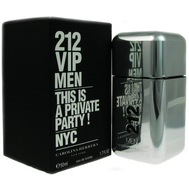Perfume Carolina Herrera 212 Vip Eau De Toilette para hombre, 50 ml